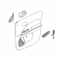 OEM 2018 Jeep Compass Lamp-Door Handle Diagram - 68250881AA