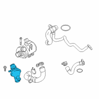 OEM BMW 428i xDrive Gran Coupe Thermostat Diagram - 11-53-8-635-689