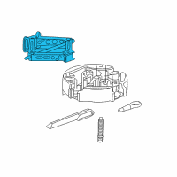 OEM Chevrolet Cruze Jack Assembly Diagram - 39064619