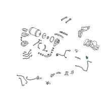 OEM 2003 Honda Civic Cap, Receptacle Dust Diagram - 17661-S1G-003