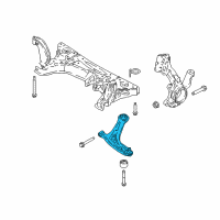 OEM 2022 Ford EcoSport Lower Control Arm Diagram - GN1Z-3078-C