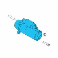 OEM Ford E-350 Econoline Starter Diagram - F7UZ-11002-AARM