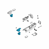 OEM Infiniti QX4 FINISHER-T/C Diagram - 96941-4W36A