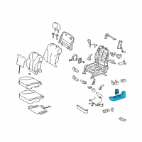 OEM Toyota Switch Cover Diagram - 71812-06100-E0