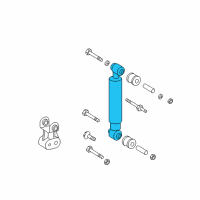 OEM Dodge Sprinter 2500 *Shock-Suspension Diagram - 5127644AA