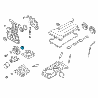 OEM 1990 Nissan 240SX Sprocket-Crankshaft Diagram - 13021-53J00