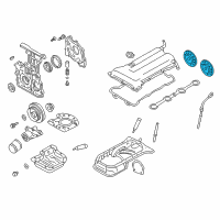 OEM 2000 Infiniti G20 Sprocket-Camshaft Diagram - 13024-53J01