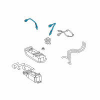 OEM 2005 Toyota MR2 Spyder Oxygen Sensor Diagram - 89465-17180