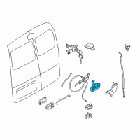 OEM 2016 Chevrolet City Express Handle, Outside Diagram - 19316978