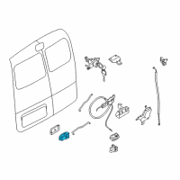 OEM 2017 Chevrolet City Express Handle, Inside Diagram - 19316983