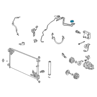 OEM Honda Seal, Flange Diagram - 80325-SDA-A00