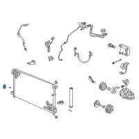 OEM 2010 Honda Ridgeline Switch, Triple Pressure Diagram - 80440-SEP-A01