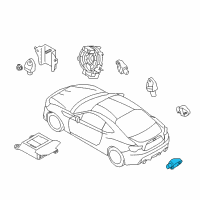 OEM Scion Rear Sensor Diagram - SU003-03423