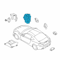 OEM 2019 Toyota 86 Clock Spring Diagram - SU003-07186