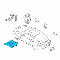 OEM Scion Center Sensor Diagram - SU003-03416