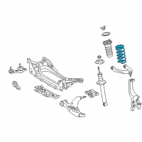OEM 2012 Lexus IS350 Spring, Coil, Front Diagram - 48131-53280