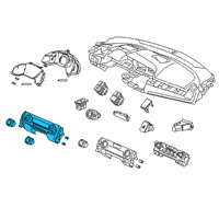 OEM 2018 Honda Civic Sw Assy, A*NH900L* Diagram - 79600-TGG-A11ZA