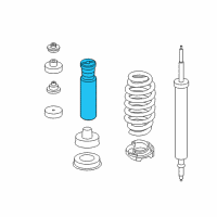 OEM BMW 335i Additional Damper, Rear Diagram - 33-53-6-767-334