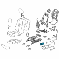 OEM 2016 Lexus RX350 Computer & Switch Assembly Diagram - 84070-0E070