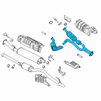 OEM 2015 Ford Transit-250 Catalytic Converter Diagram - CK4Z-5F250-P