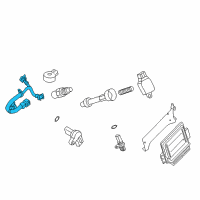 OEM Nissan NV1500 Engine Sub Harness Diagram - 24079-9BA0A