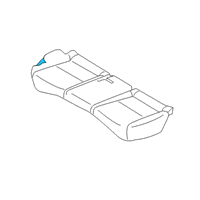 OEM 2021 Kia Soul Frame & Pad Assembly-Rr Diagram - 89150K0000