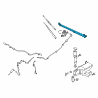 OEM Ford F-350 Super Duty Linkage Diagram - JL3Z-17566-C