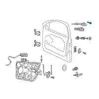 OEM 2011 Jeep Grand Cherokee Screw-HEXAGON FLANGE Head Tapping Diagram - 6509575AA