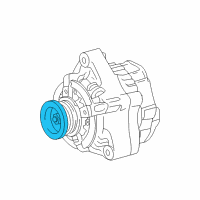 OEM 2020 Toyota Tundra Pulley Diagram - 27411-0S010