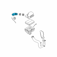 OEM Hyundai Hose-Air Intake Diagram - 28139-37130