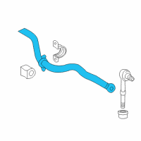 OEM 2015 Toyota RAV4 Stabilizer Bar Diagram - 48812-0R030