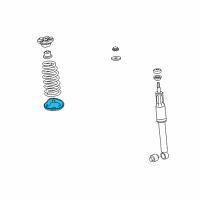 OEM Acura RDX Seat, Rear Spring (Lower) Diagram - 52748-SX0-010