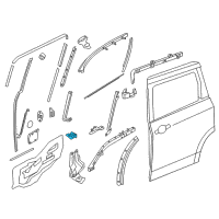 OEM 2014 Nissan Quest Latch Assembly-Slide Door LOWERE, RH Diagram - 82480-1JA0A