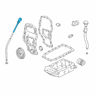 OEM Chevrolet Cavalier Indicator Asm-Oil Level Diagram - 24574970