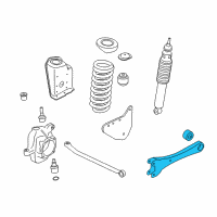 OEM 2019 Ford F-250 Super Duty Radius Arm Diagram - HC3Z-3A360-D