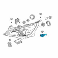 OEM 2017 Buick Cascada Harness Diagram - 39078310