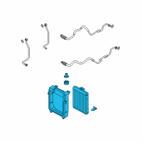 OEM BMW Engine Oil Cooler Diagram - 17-21-7-589-518