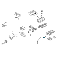 OEM Dodge Oil Drain Plug Diagram - MD050316