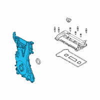 OEM Ford Transit Connect Timing Belt Cover Diagram - 2S7Z6019D