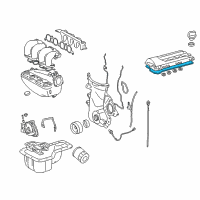 OEM 2005 Toyota Corolla Gasket Diagram - 11213-88600