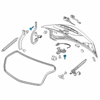 OEM 2022 Cadillac CT4 Headlamp Bolt Diagram - 11570301