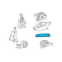 OEM 2013 Chevrolet Malibu Brace-Transaxle Diagram - 12615944