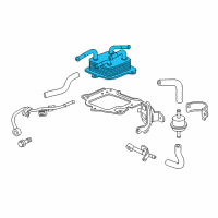 OEM Honda Warmer (ATf) Diagram - 25560-R5L-003