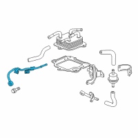 OEM Honda Pipe A (ATf) Diagram - 25910-R90-000