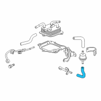 OEM 2015 Honda Crosstour Hose (175MM) (ATf) Diagram - 25213-RTA-007