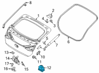 OEM Hyundai Ioniq 5 SW ASSY-POWER TAIL GATE Diagram - 81880-GI100-NNB