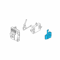 OEM Hyundai Sonata Unit Assembly-Pdm Diagram - 95460-3Q002