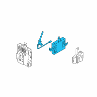 OEM 2014 Hyundai Sonata Brake Control Module Unit Assembly Diagram - 95400-3Q004