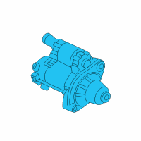 OEM 2015 Honda Odyssey Starter Motor Assembly Diagram - 31200-RK1-A71