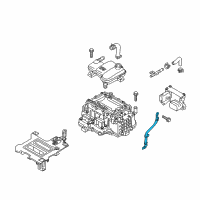 OEM 2018 Hyundai Ioniq Wiring Harness-Battery POSITIV Diagram - 91856-G2110